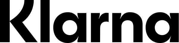 klarna logo black